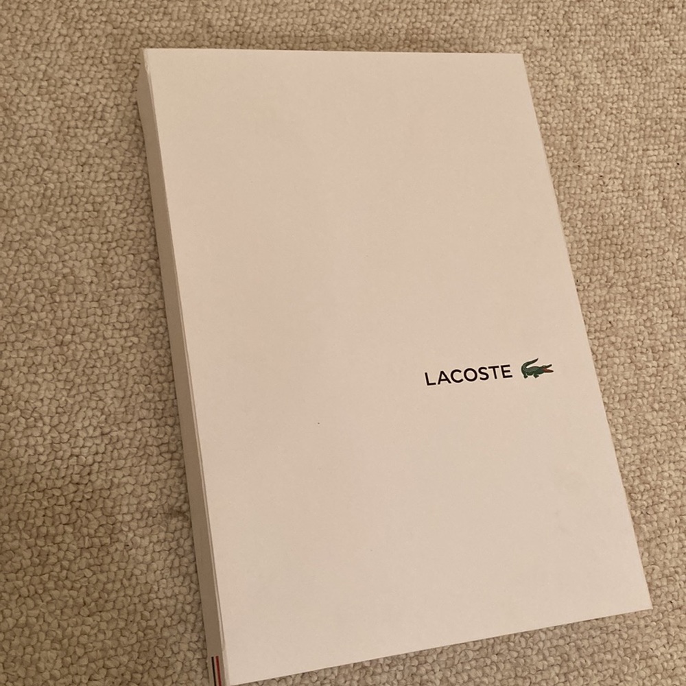 Yellow Lacoste Mens Polo